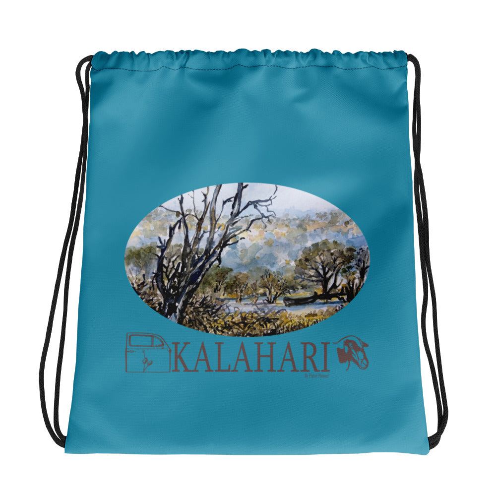 Misty morning - Drawstring bag