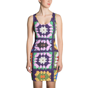 MF Coloured Crochet - Sublimation Cut & Sew Dress