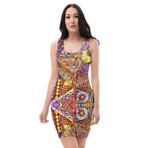 OE Bird tapestry - Sublimation Cut & Sew Dress