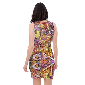 OE Bird tapestry - Sublimation Cut & Sew Dress