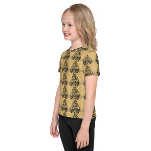 KSD Boy with hat - Kids crew neck t-shirt