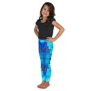 CS Happy blue - Kid's Leggings