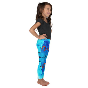 CS Happy blue - Kid's Leggings