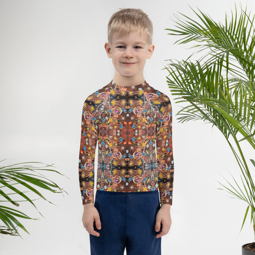 CS Happy chocolate - Kids Rash Guard