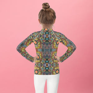 CS Sunshine marbles - Kids Rash Guard