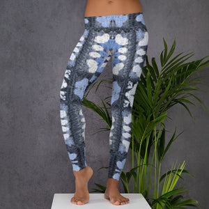 MF Blue Crochet - Leggings