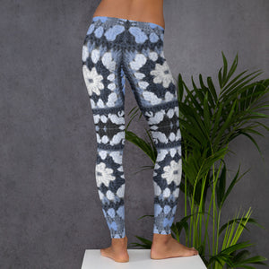 MF Blue Crochet - Leggings