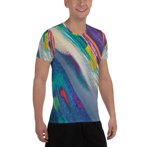 All-Over Print Men's Athletic T-shirt