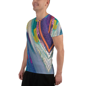 All-Over Print Men's Athletic T-shirt