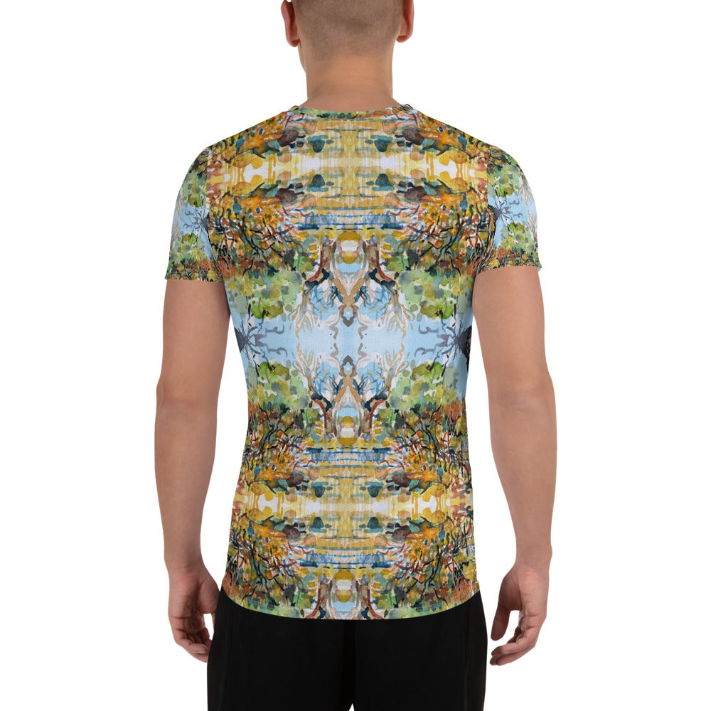 All-Over Print Men's Athletic T-shirt