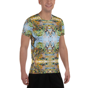 All-Over Print Men's Athletic T-shirt