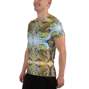 All-Over Print Men's Athletic T-shirt