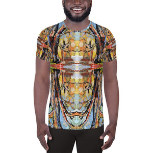 KTT Sentinel - All-Over Print Men's Athletic T-shirt