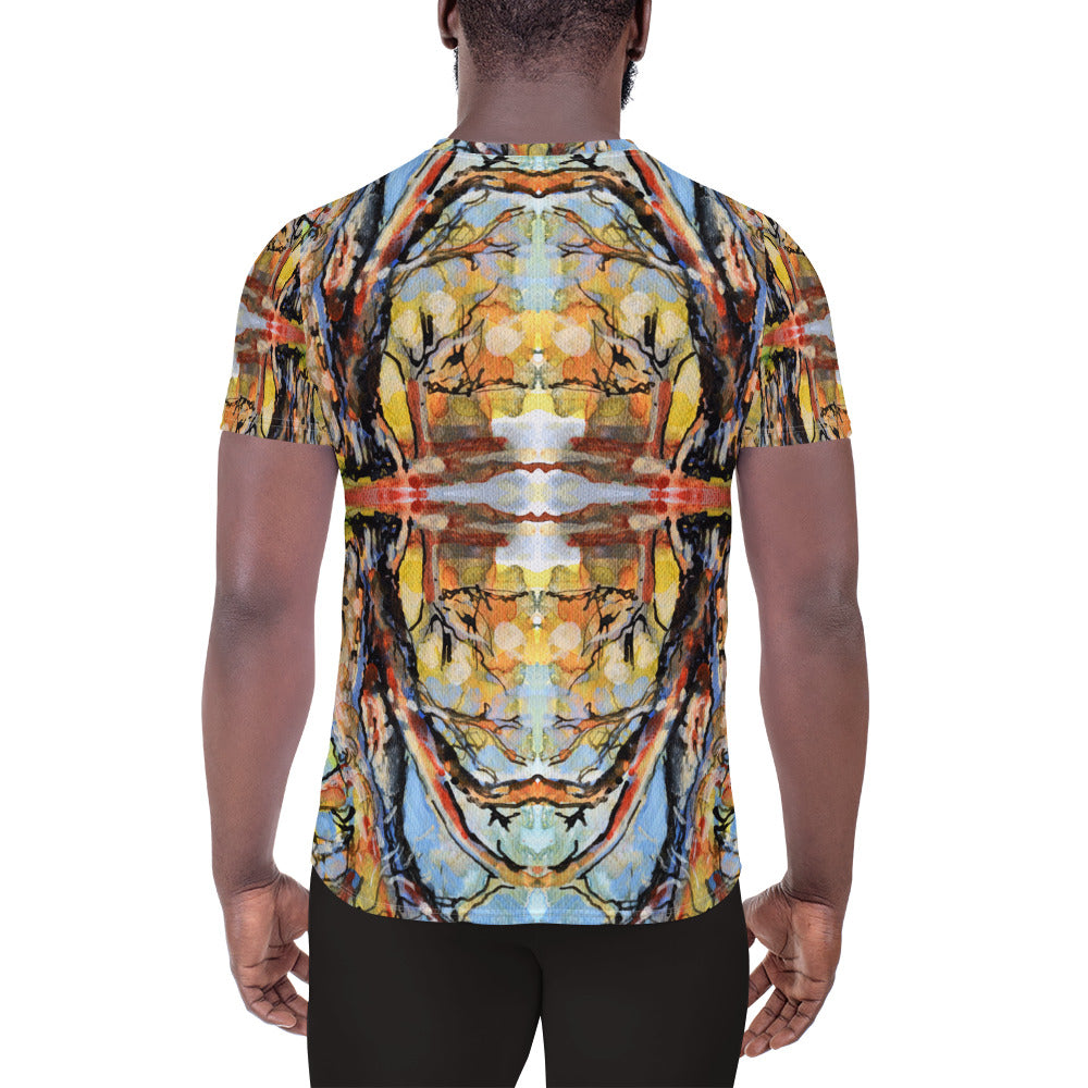 KTT Sentinel - All-Over Print Men's Athletic T-shirt