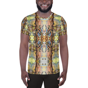 KTT Bastion - All-Over Print Men's Athletic T-shirt