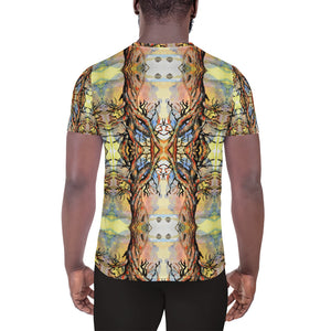 KTT Bastion - All-Over Print Men's Athletic T-shirt