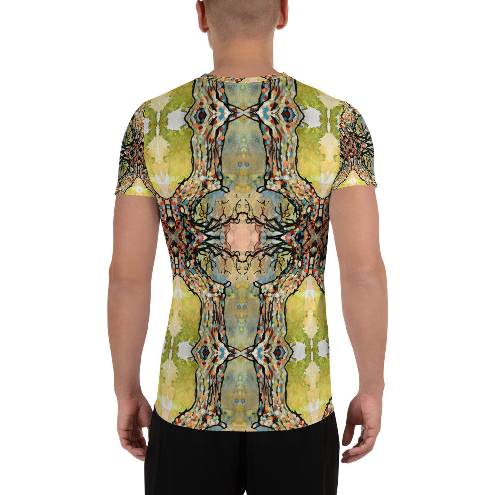 All-Over Print Men's Athletic T-shirt