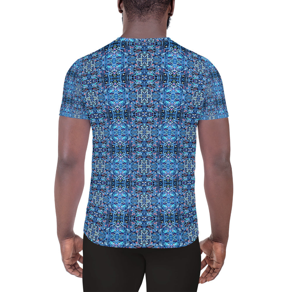 CS Midnight hue - All-Over Print Men's Athletic T-shirt