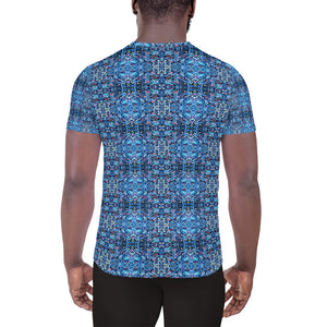 CS Midnight hue - All-Over Print Men's Athletic T-shirt