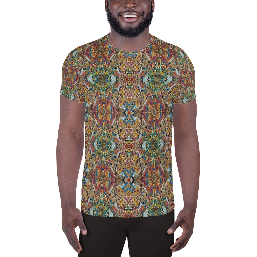 Fine Mood - All-Over Print Men's Athletic T-shirt