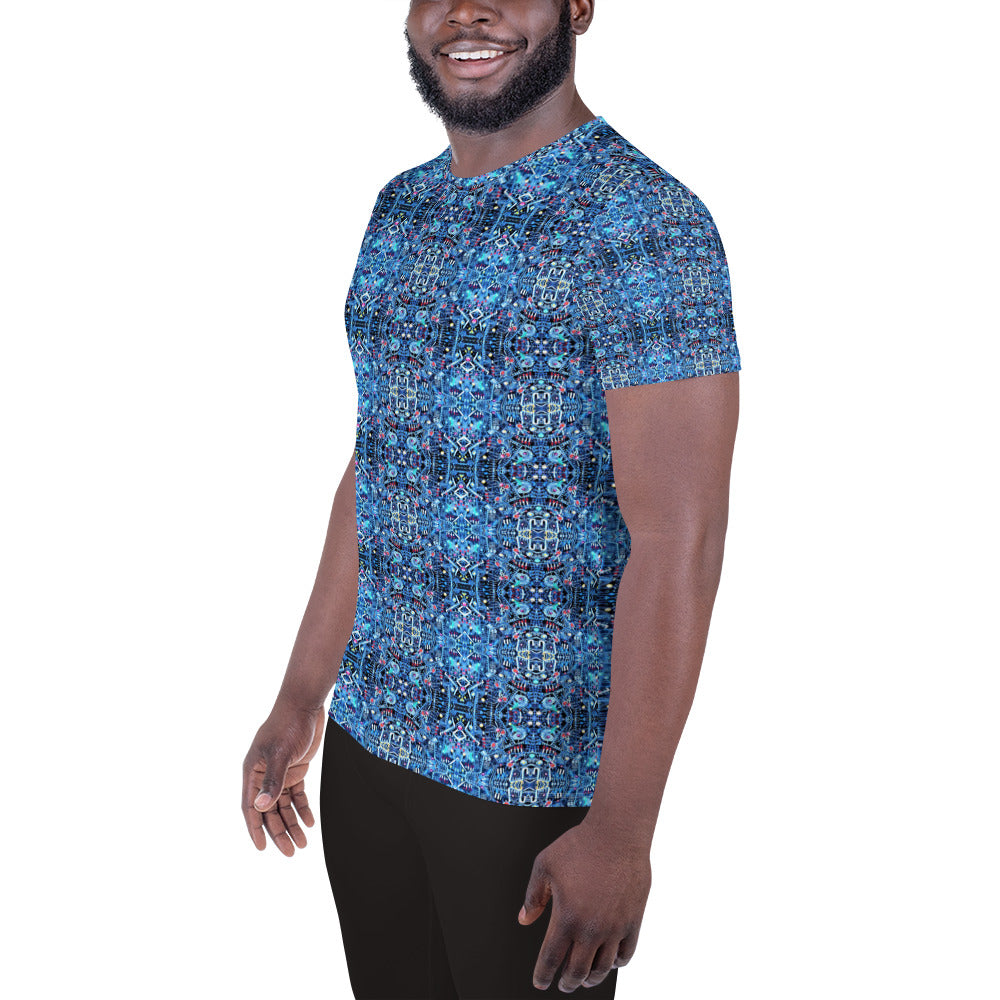 CS Midnight hue - All-Over Print Men's Athletic T-shirt