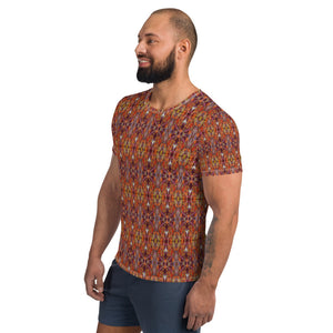 CS Galaxy copper - All-Over Print Men's Athletic T-shirt