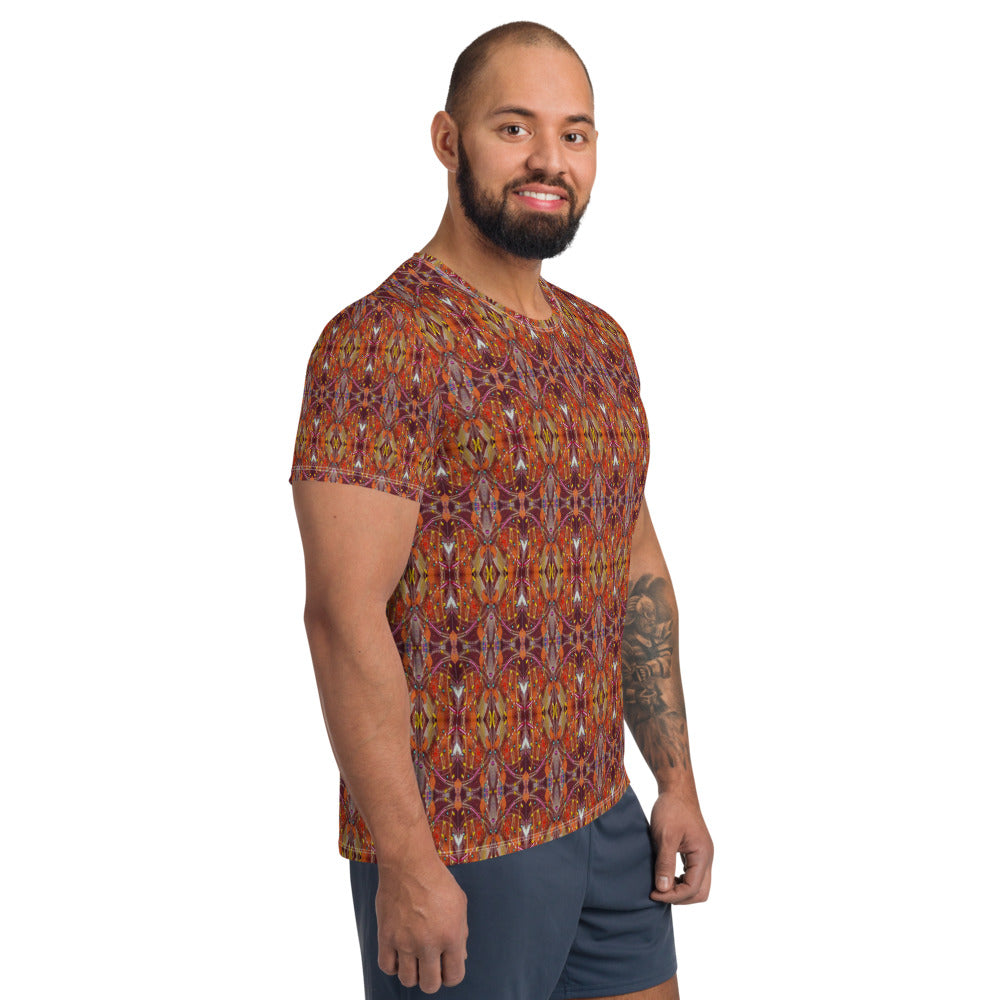 CS Galaxy copper - All-Over Print Men's Athletic T-shirt