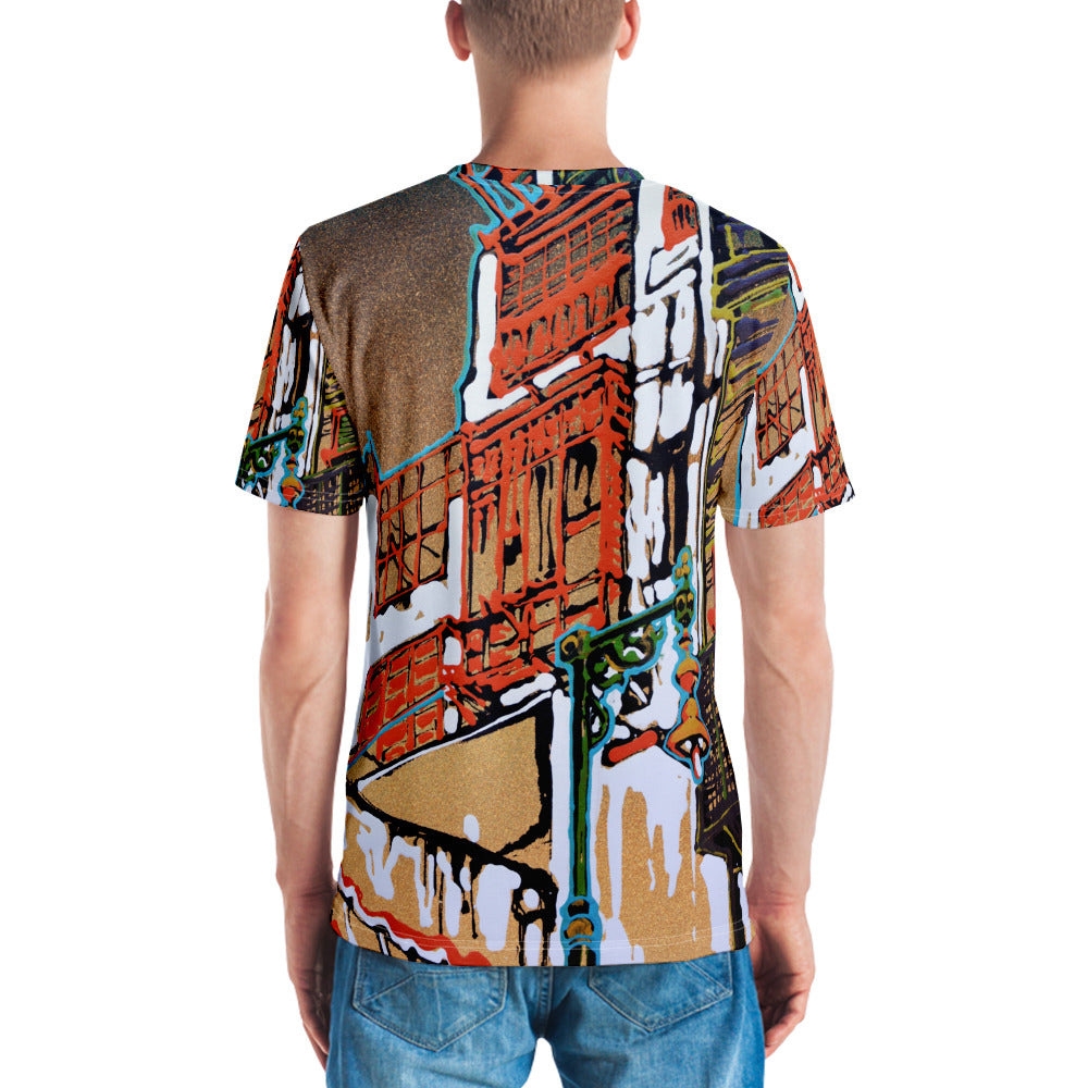 Jeddah Lit up - Men's T-shirt