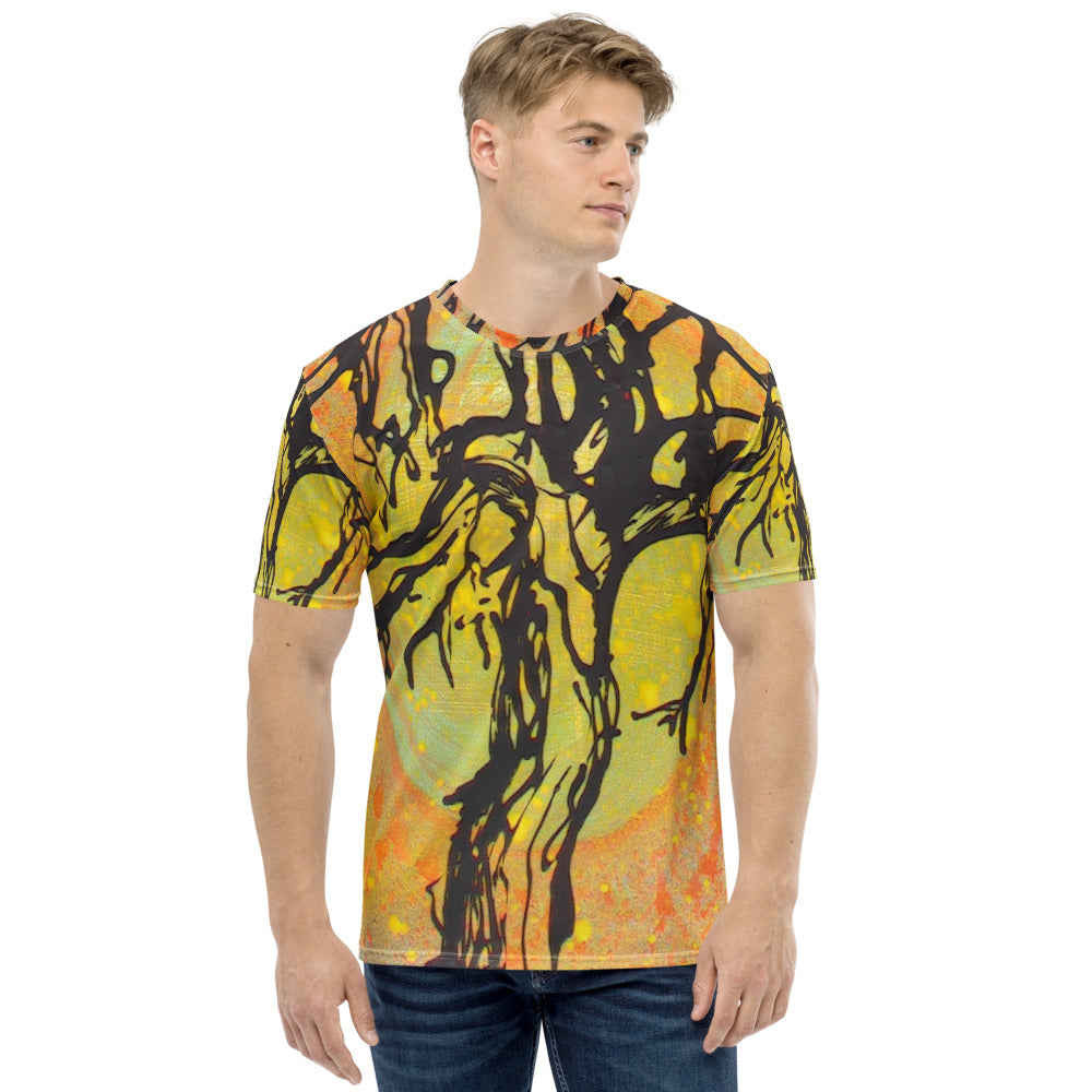 KSD Kalahari Tree 6 old postcard - Men's T-shirt