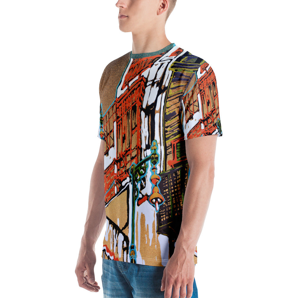 Jeddah Lit up - Men's T-shirt