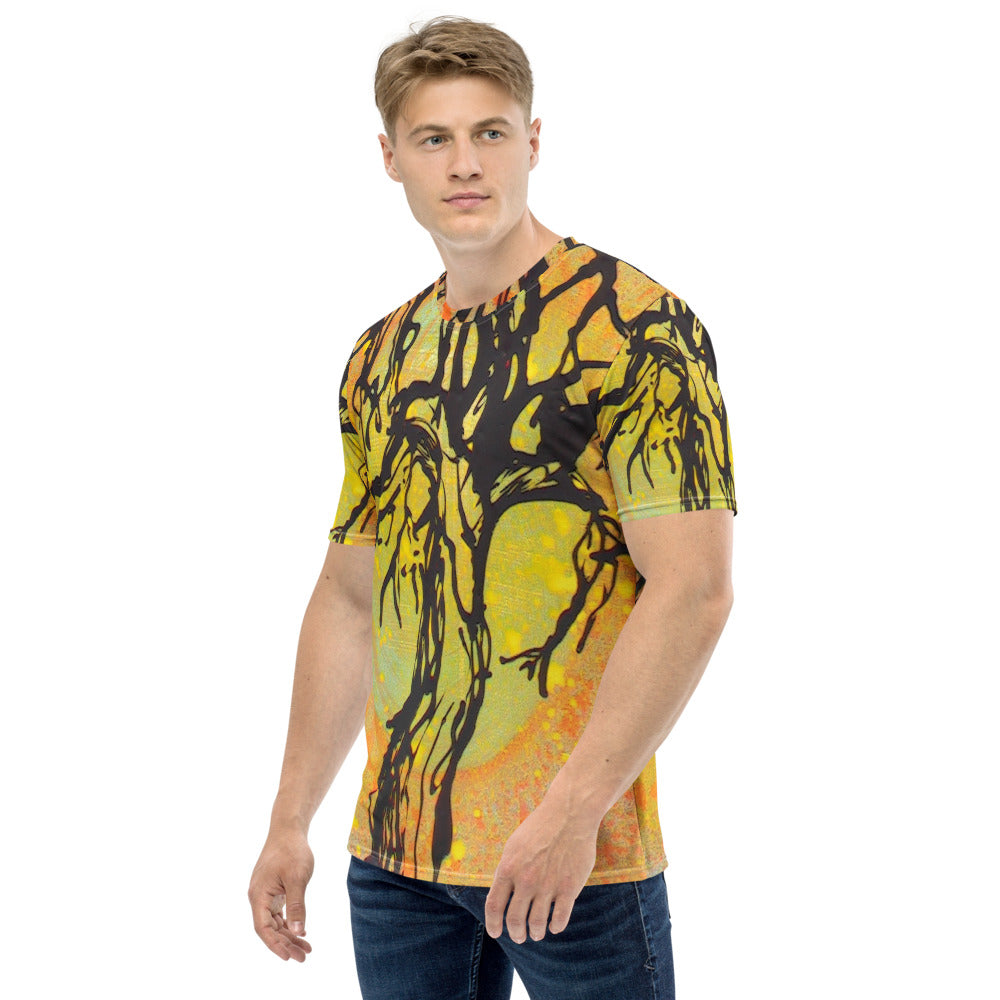 KSD Kalahari Tree 6 old postcard - Men's T-shirt