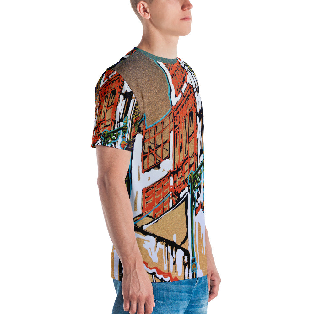 Jeddah Lit up - Men's T-shirt