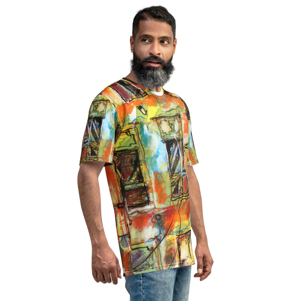 Jeddah Pastel past - Men's T-shirt