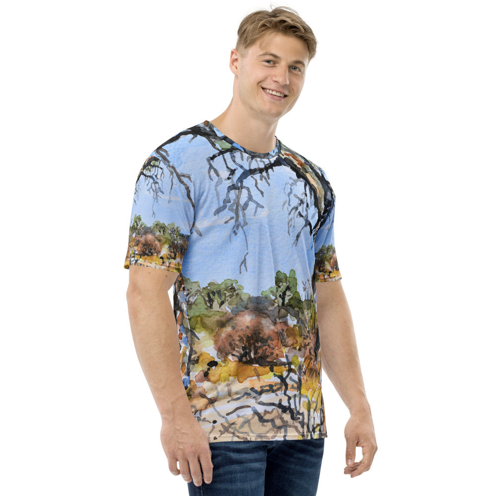 Towering tree branches - Men's T-shirt