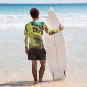 Jeddah Look up - Men's Rash Guard