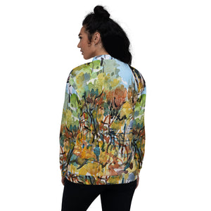 Sketchy afternoon large image - Unisex Bomber Jacket