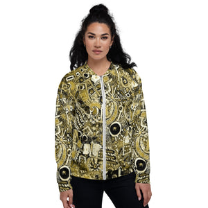 CS Happy carpet ochre - Unisex Bomber Jacket