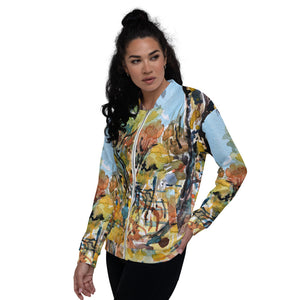 Sketchy afternoon large image - Unisex Bomber Jacket