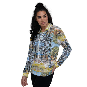 Yellow Bouquets - Unisex Bomber Jacket