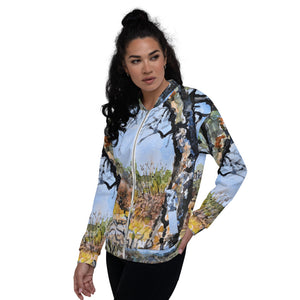 Towering tree branches - Unisex Bomber Jacket