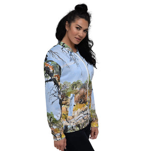 Towering tree branches - Unisex Bomber Jacket