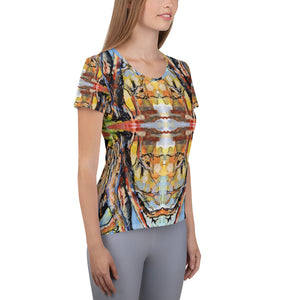 KTT Sentinel - All-Over Print Women's Athletic T-shirt