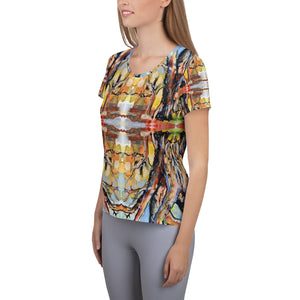 KTT Sentinel - All-Over Print Women's Athletic T-shirt