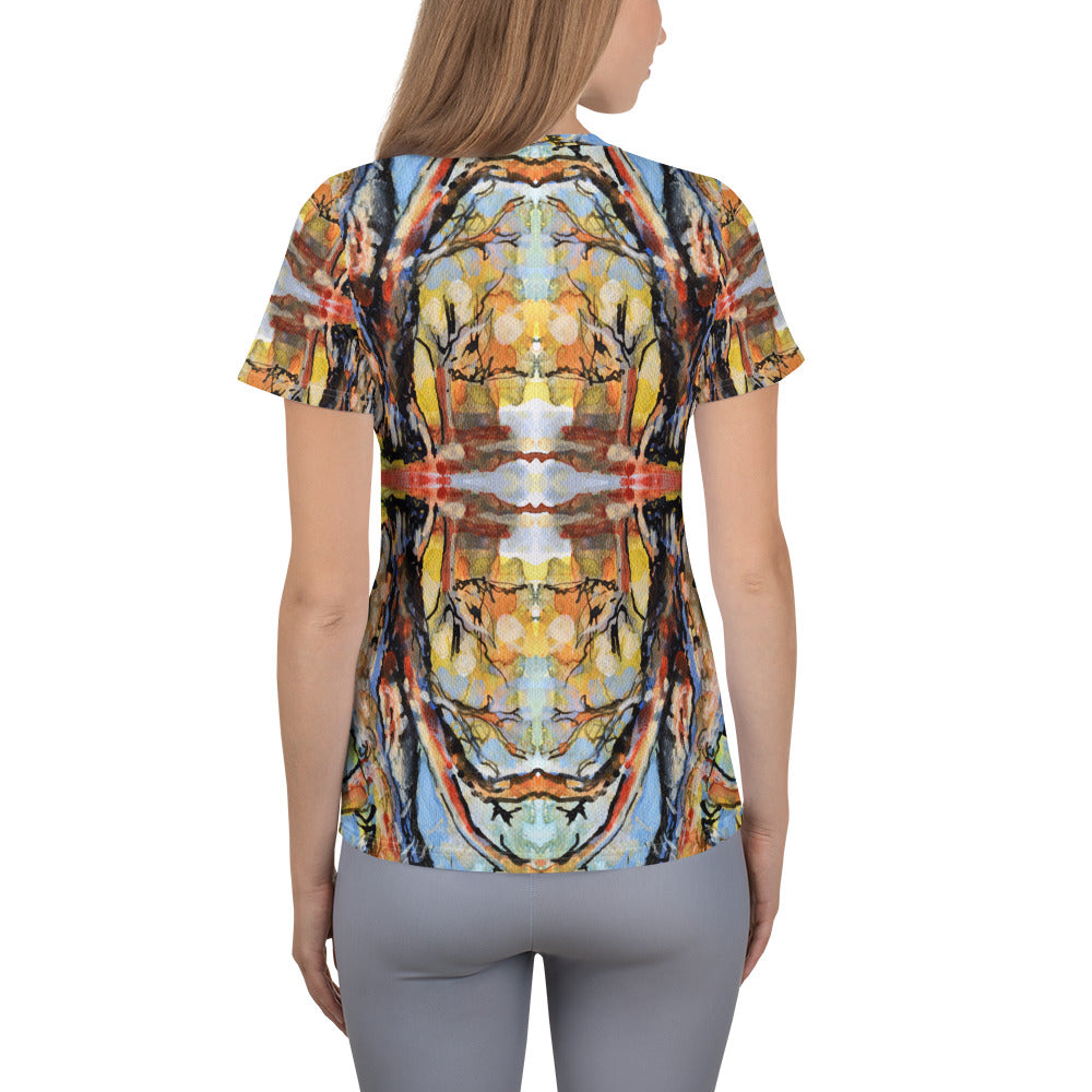 KTT Sentinel - All-Over Print Women's Athletic T-shirt