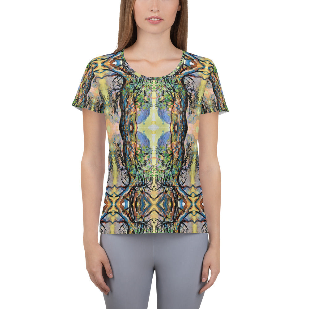 KTT Guardian - All-Over Print Women's Athletic T-shirt