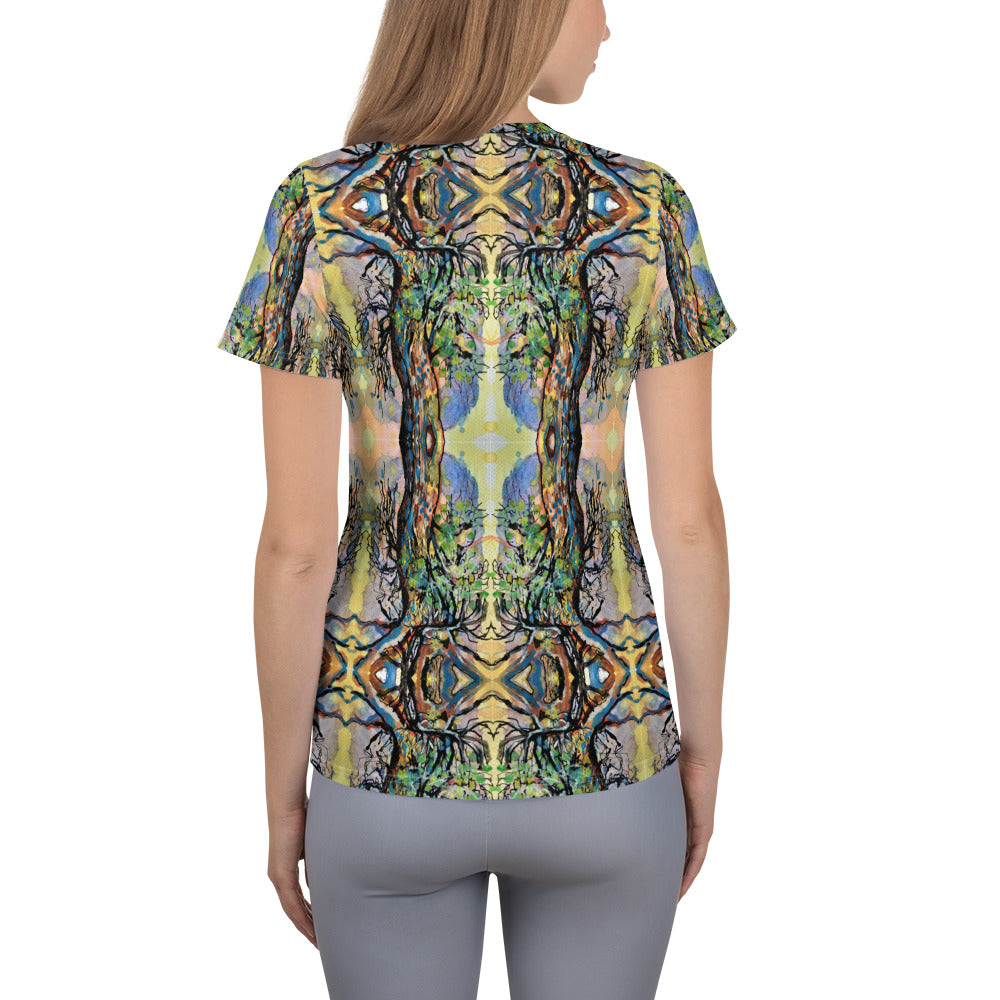 KTT Guardian - All-Over Print Women's Athletic T-shirt