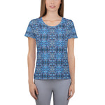 CS Midnight hue - All-Over Print Women's Athletic T-shirt