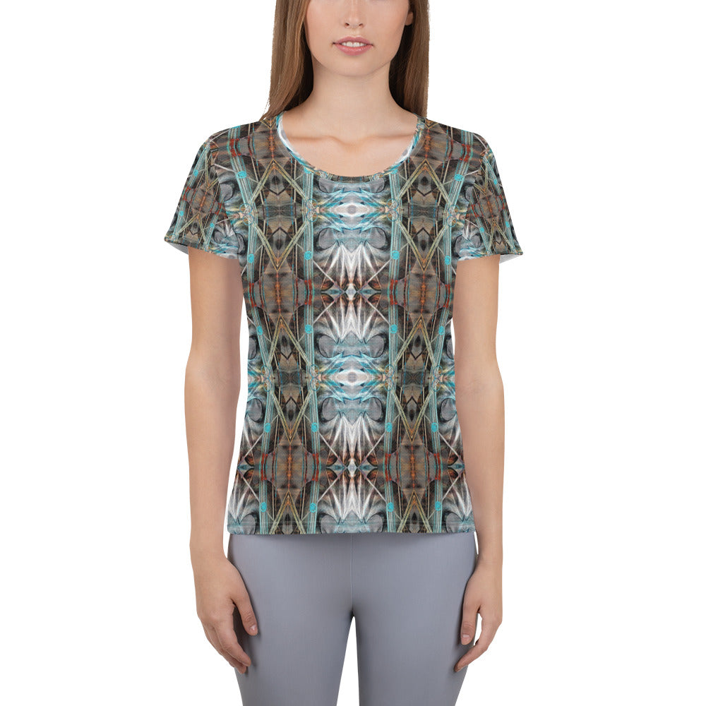 CS Alliance - All-Over Print Women's Athletic T-shirt