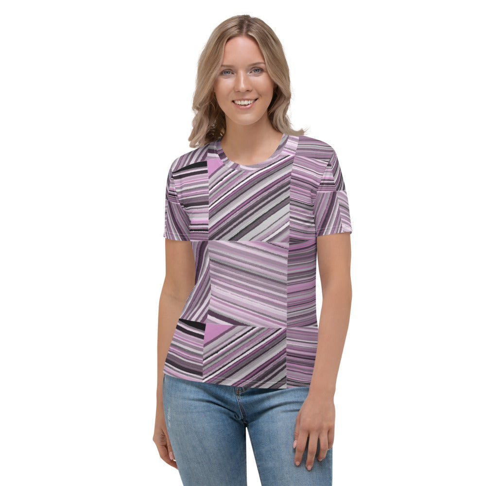 LE Mauve Quilt - Women's T-shirt