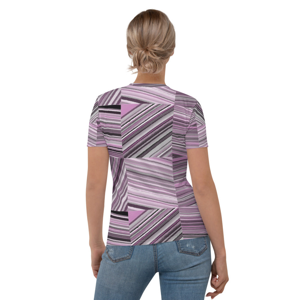 LE Mauve Quilt - Women's T-shirt